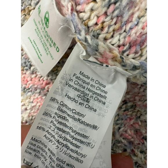 Soft Rainbow Confetti Cotton-Blend J.Crew Cardigan S - Picture 3 of 11